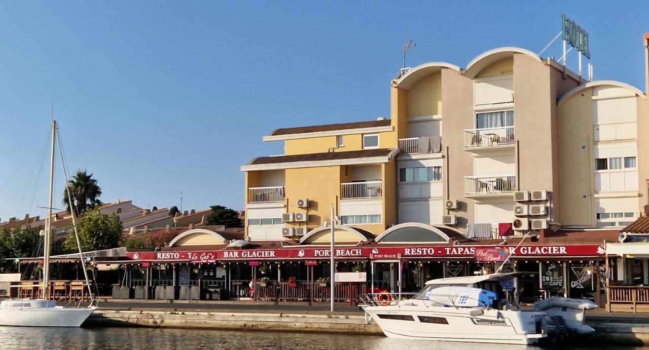 Hôtel Port Beach Gruissan Exterior foto